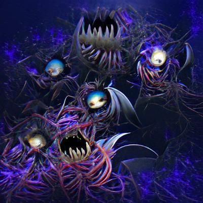 Abyssal Nightmares: AI-Generated Dreamscape