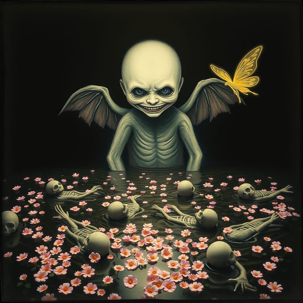 Death as Child in Rayograph Underworld