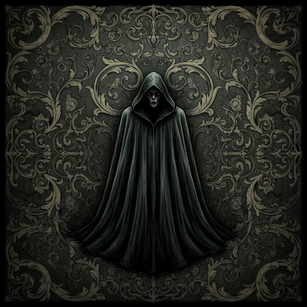 Sinister Figure in French Baroque Patterns