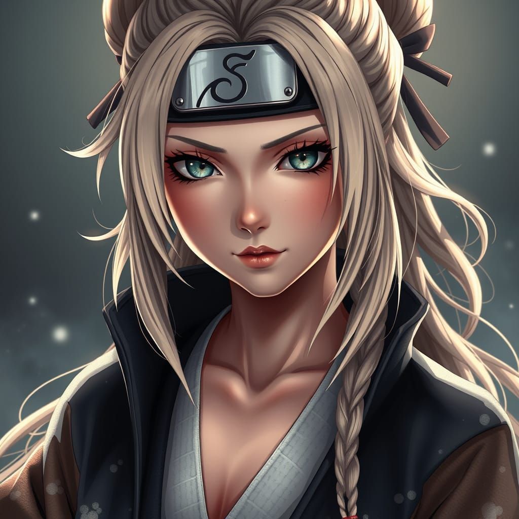 Tsunade a woman hokage in Naruto in Hokage village