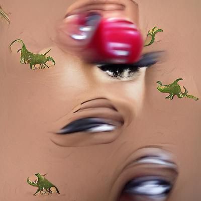 Intense Screaming Portrait