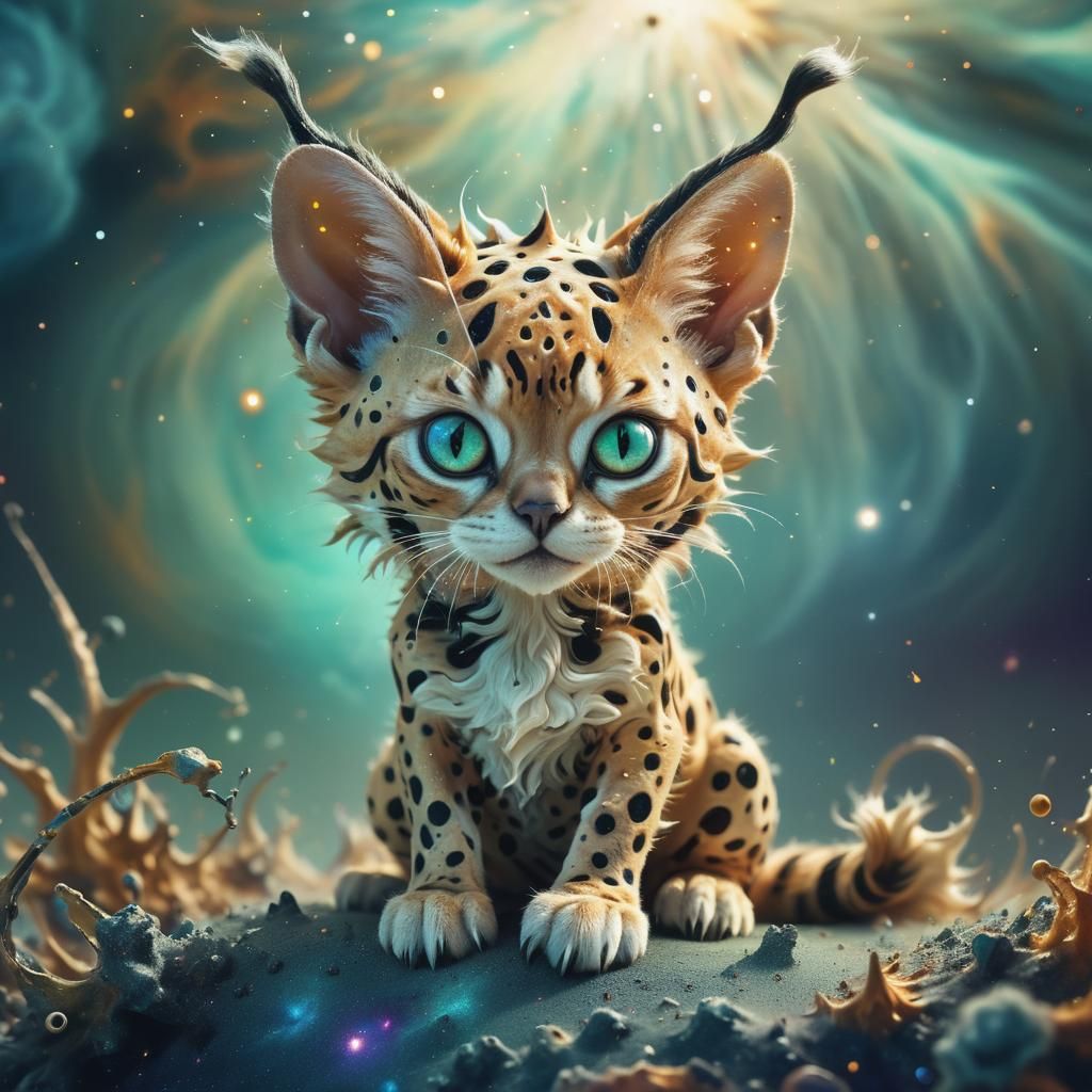 Surreal Astral Explosion in a Plasma Maelstrom