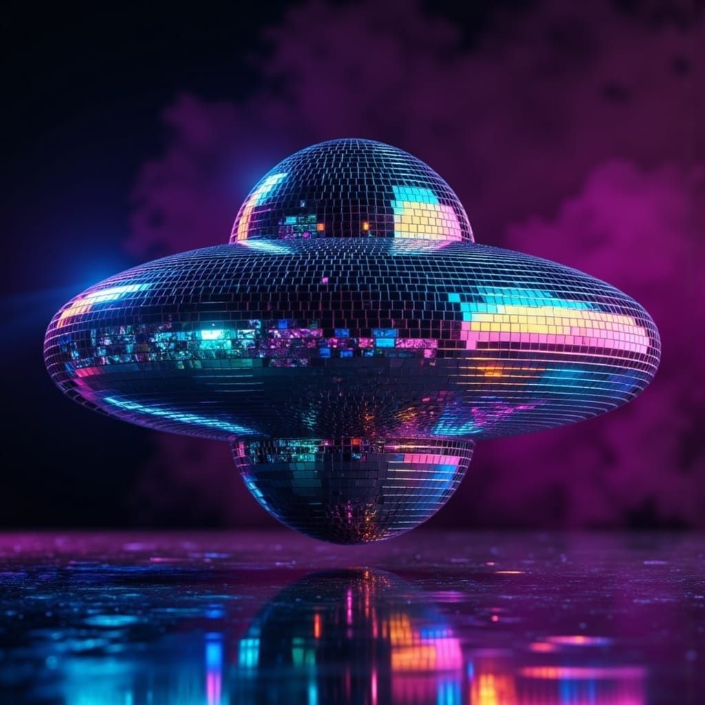 <lora:Disco balls:0.8>