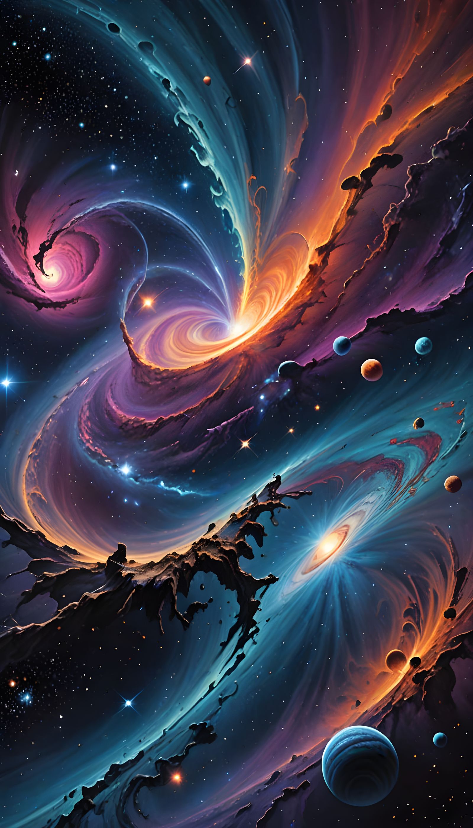 Galactic Alliances in Celestial Harmony