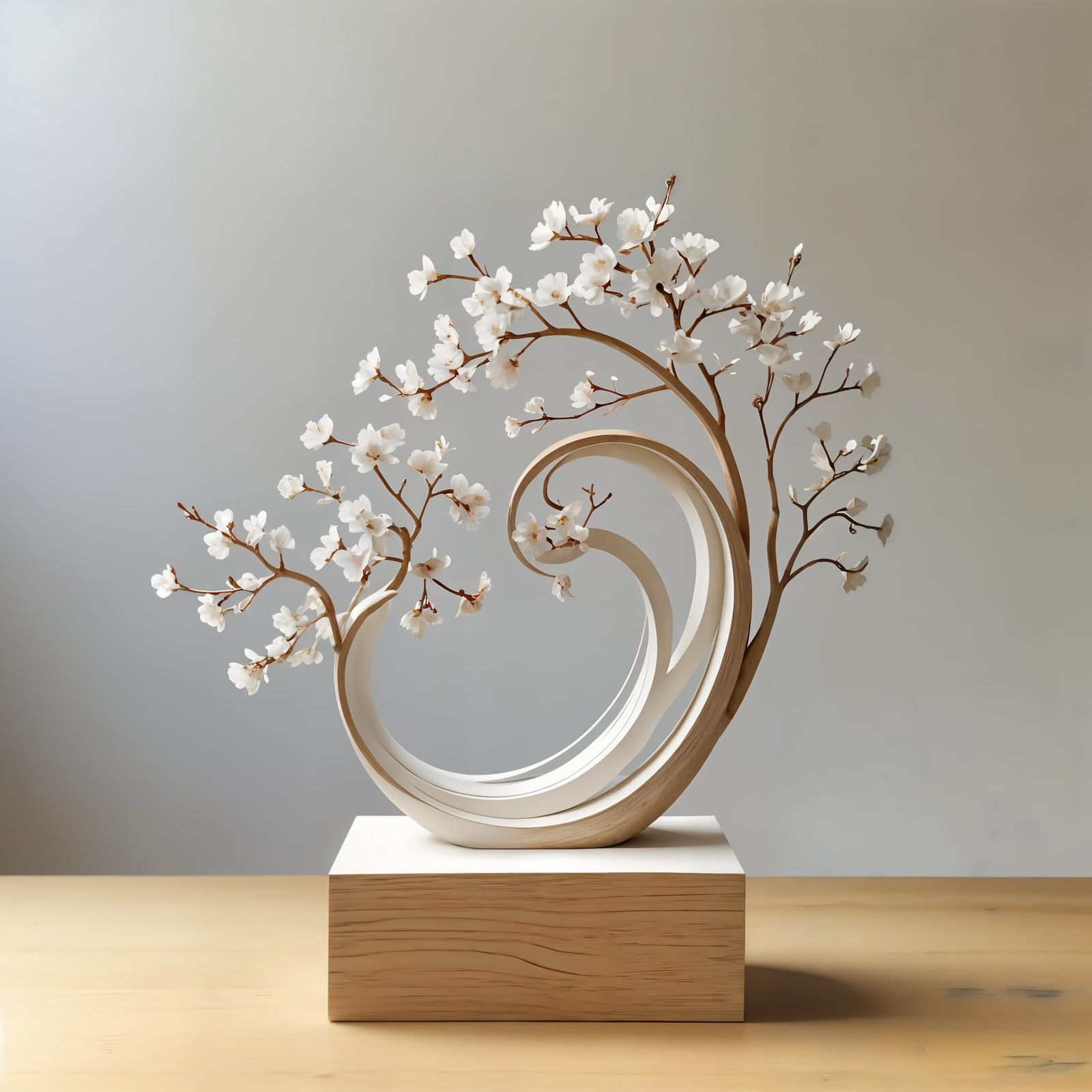 Surreal Miniature Sculpture Masterpiece in Zen Minimalist St...