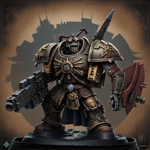 Warhammer 40K Baby Illustration