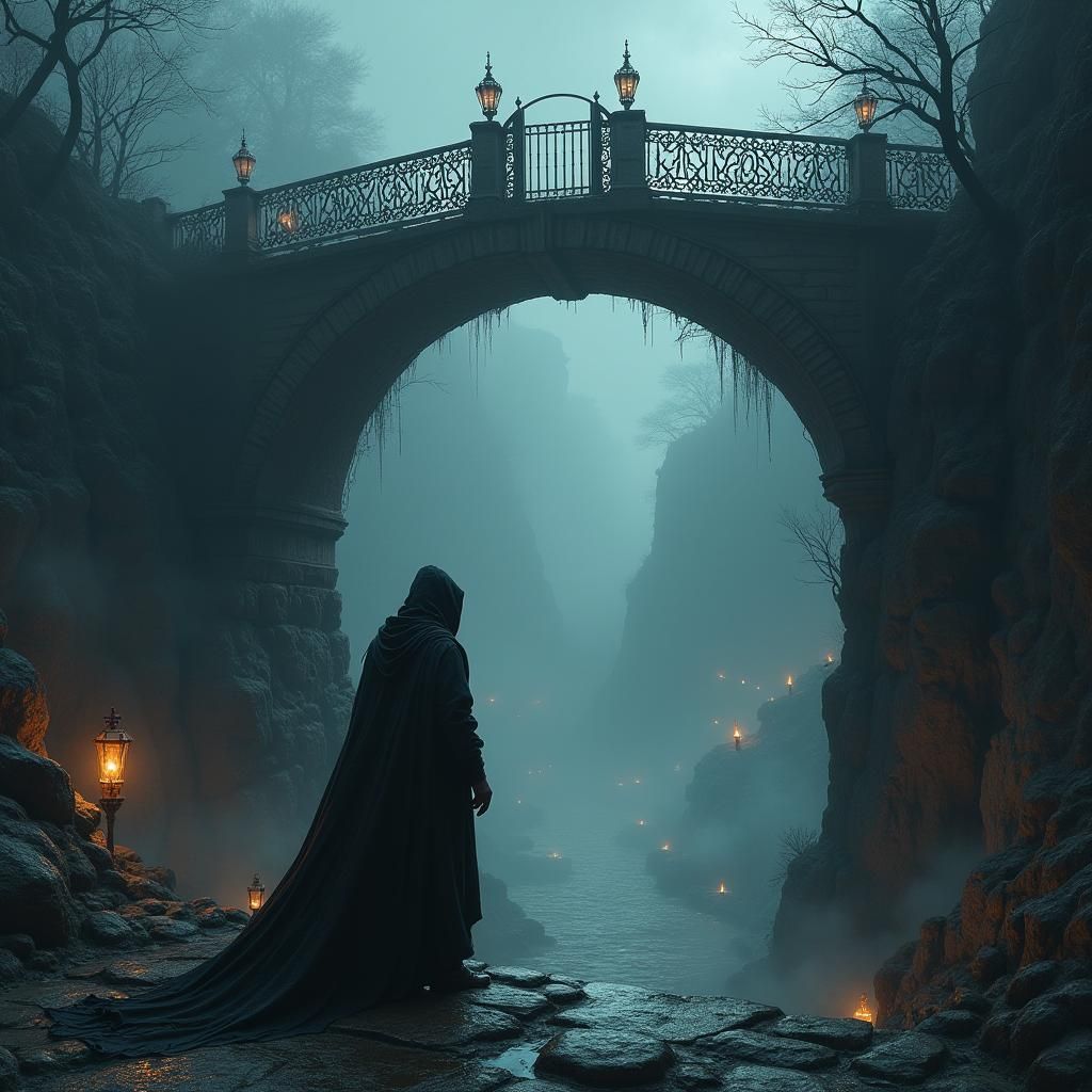 Bridge of Sorrow: Photoreal Fantasy in Noir Style