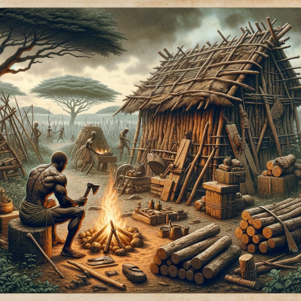 Bantu Woodcutter's Camp in the Classical Age