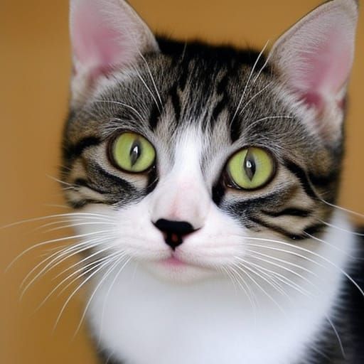 Detailed Chibi Cat Portrait in Unreal Engine 5