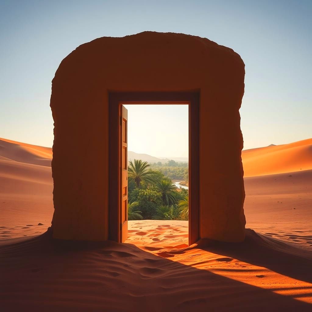 Desert Doorway to Jungle Oasis