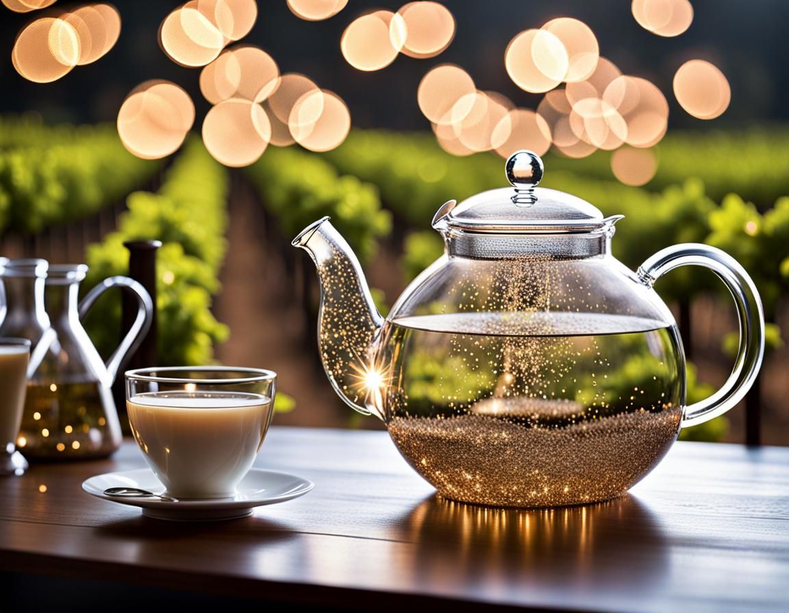 Fairydust Teapot Merges Napa Valley in Cinematic Photo