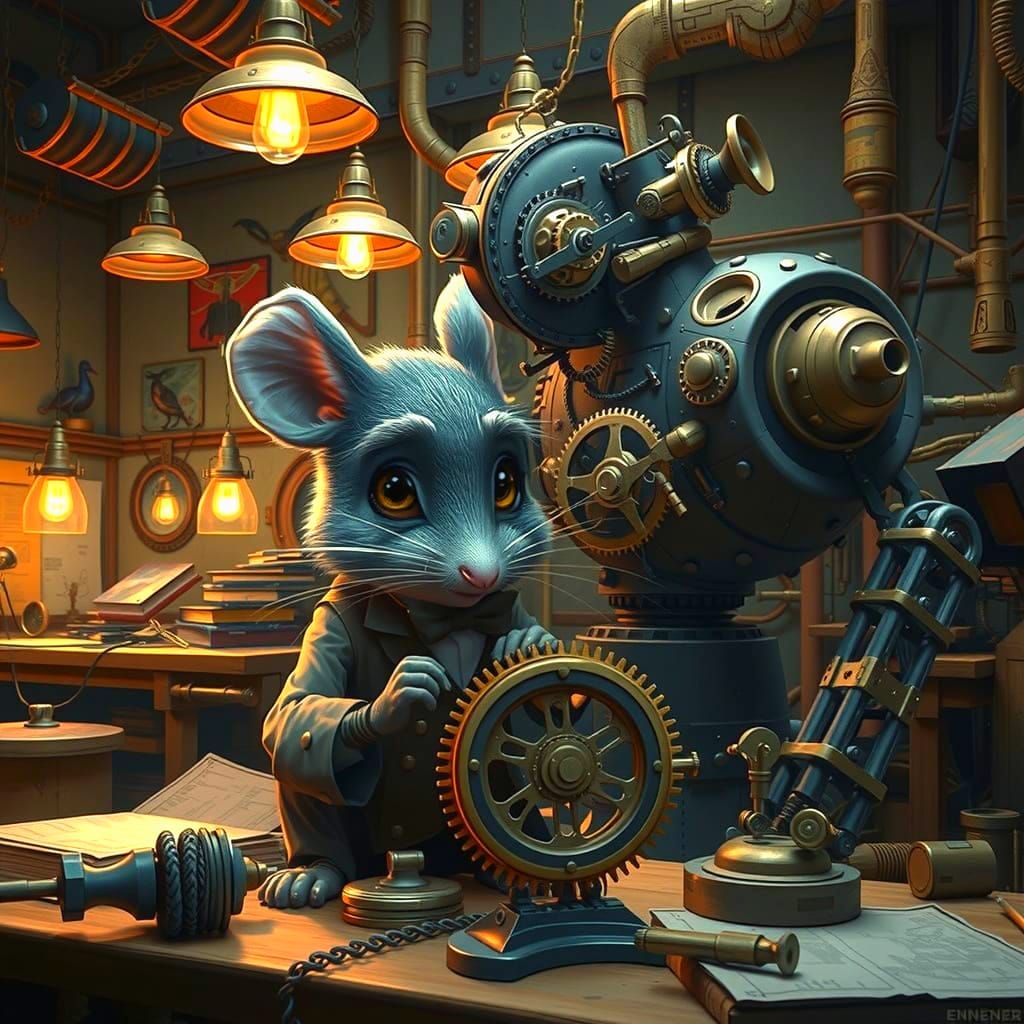 Mouse makes Mechanical Man