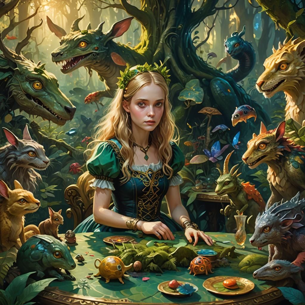 Alice in Underland: Fantasy Concept Art