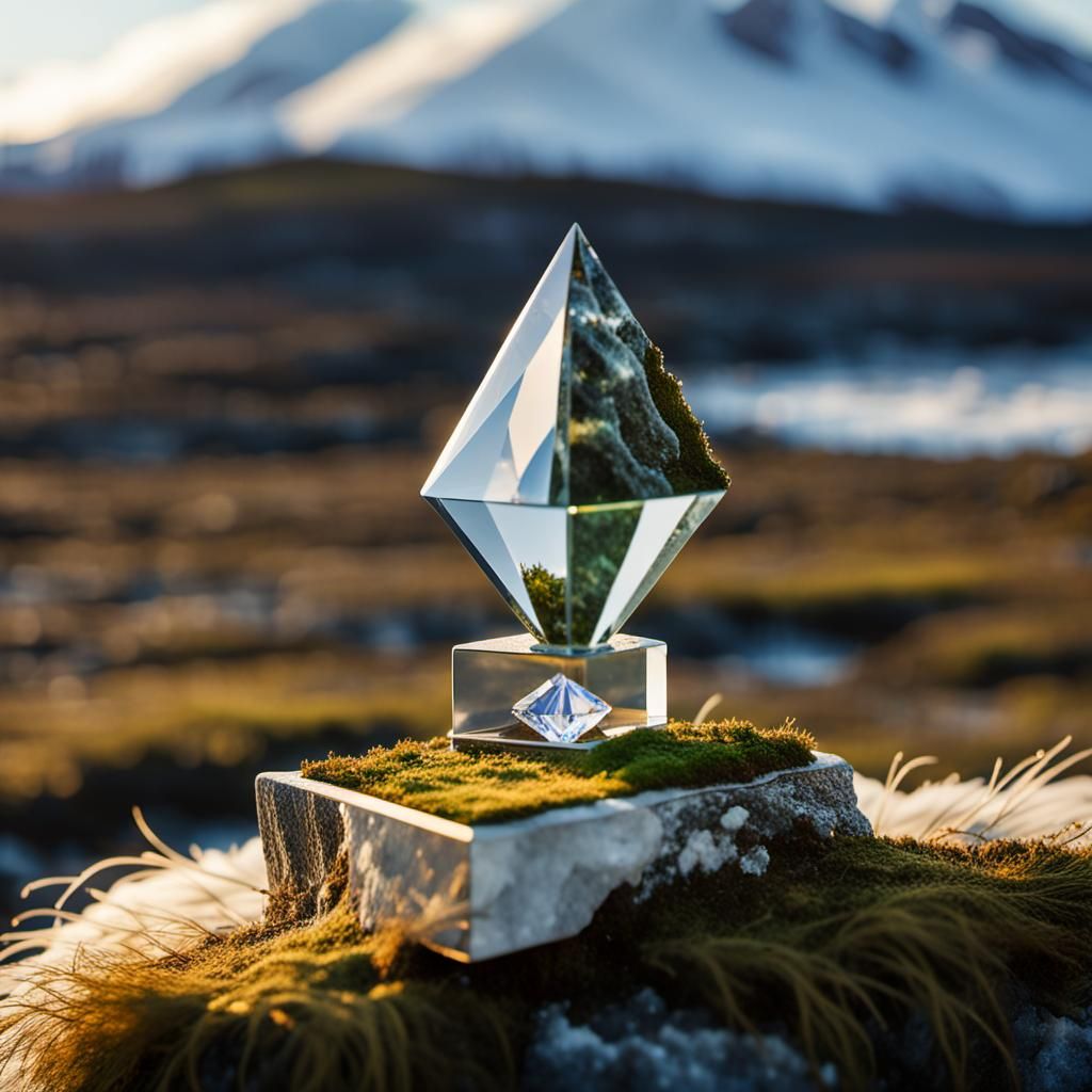 Magical Realism: Crystal Metronome in Arctic Tundra