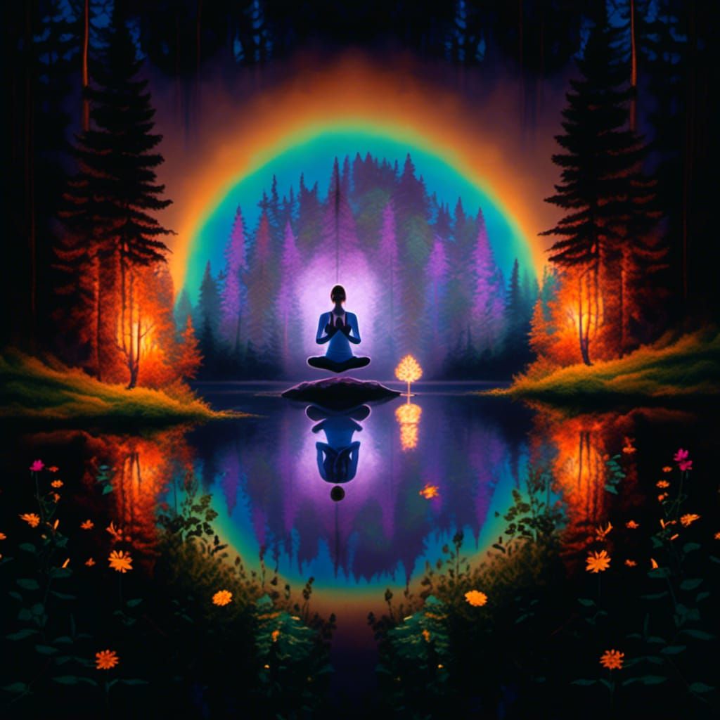 Mystical Finnish Forest Yoga: Serene Wonderland