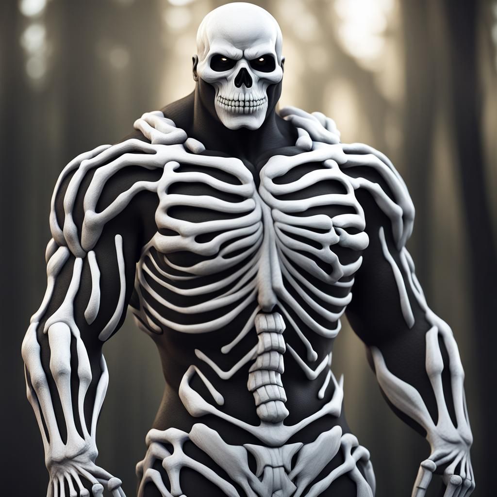 Anthropomorphic Bear-Human in Military Black Ops Uniform