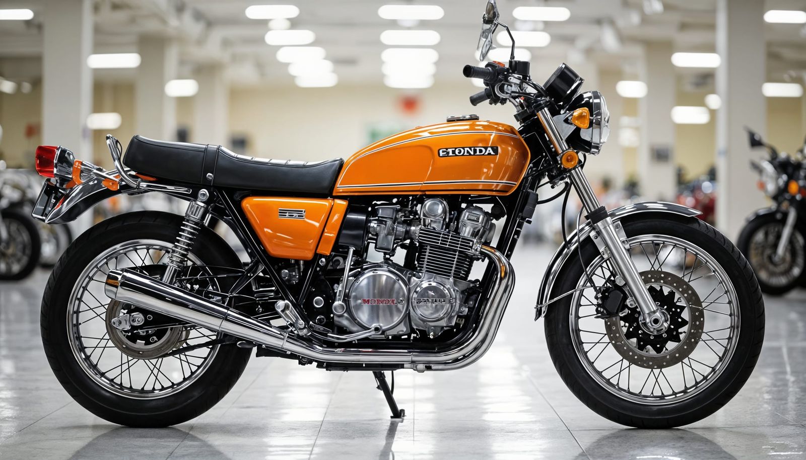 1982 Honda CB900F Showroom Condition Photo Realistic