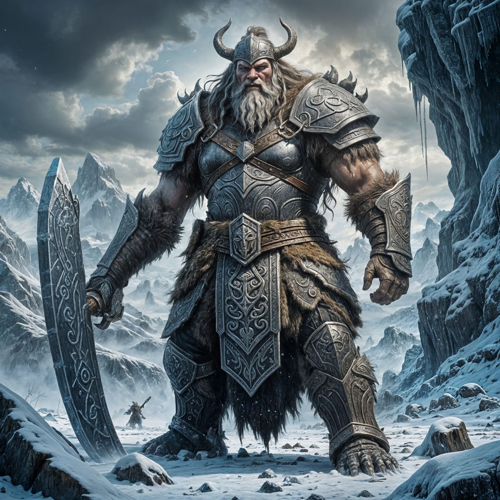 ancient giant warrior