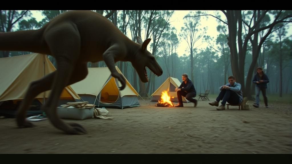 Kangaroo Megalodon Hybrid Attacks Spring Breakers