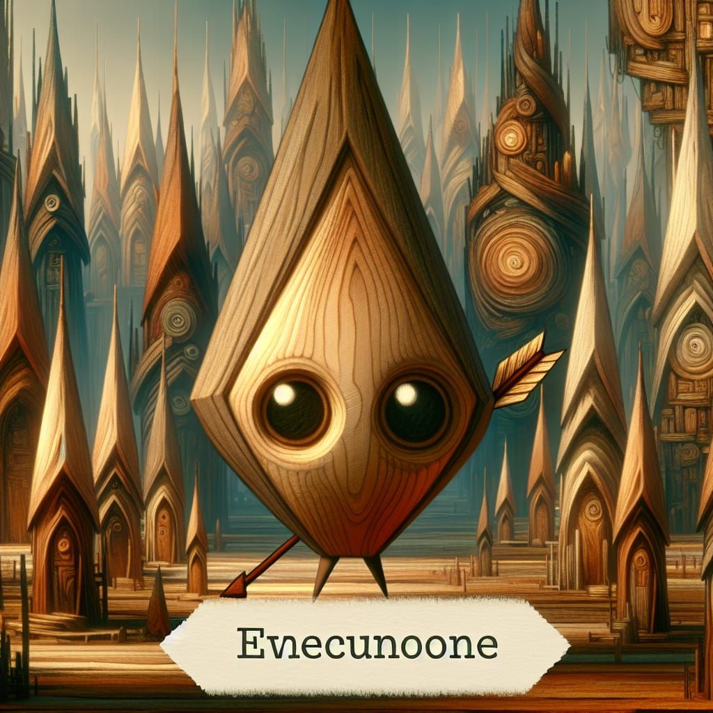 Arrowhead Character in a Wooden Fantasy World