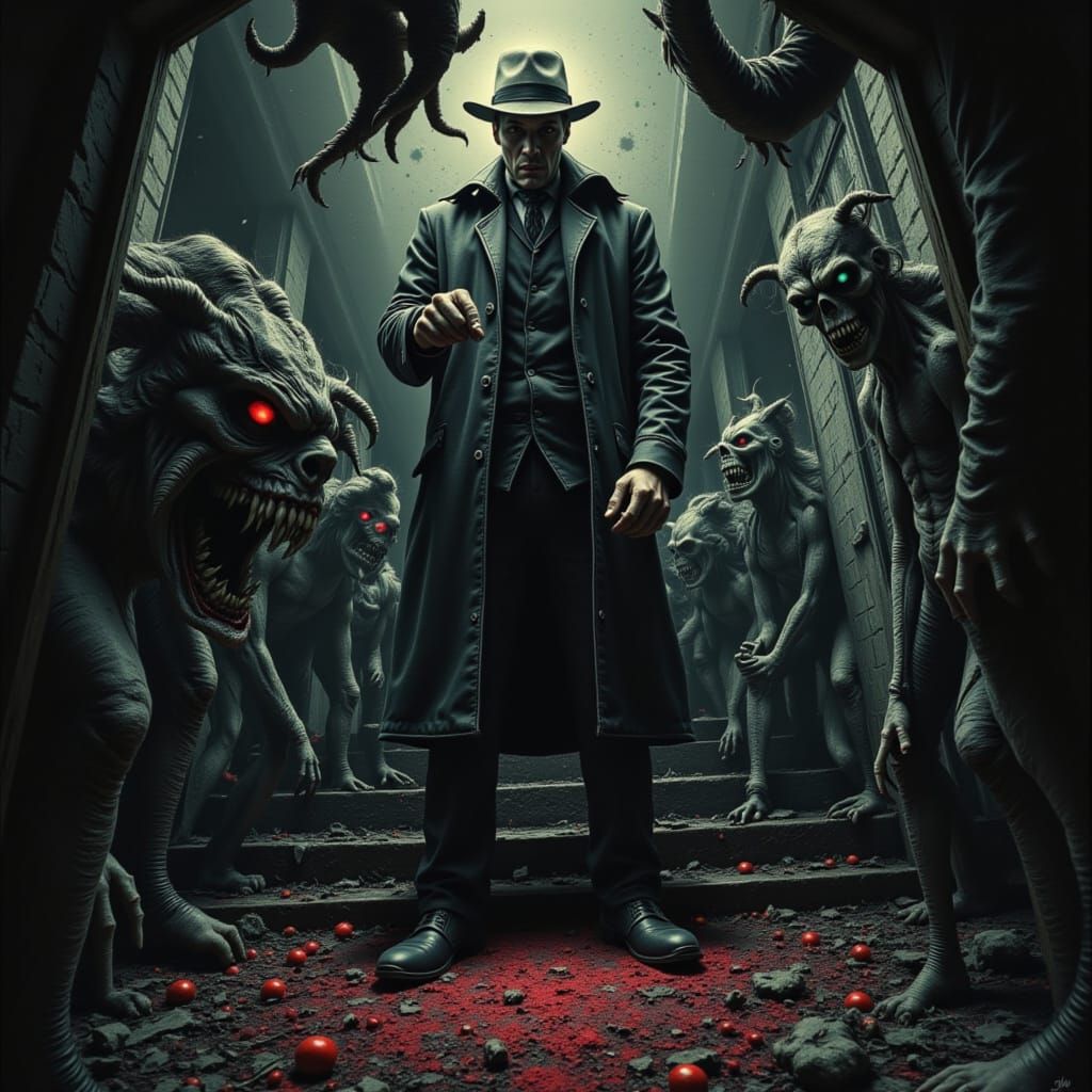 Old Time Detective Investigation