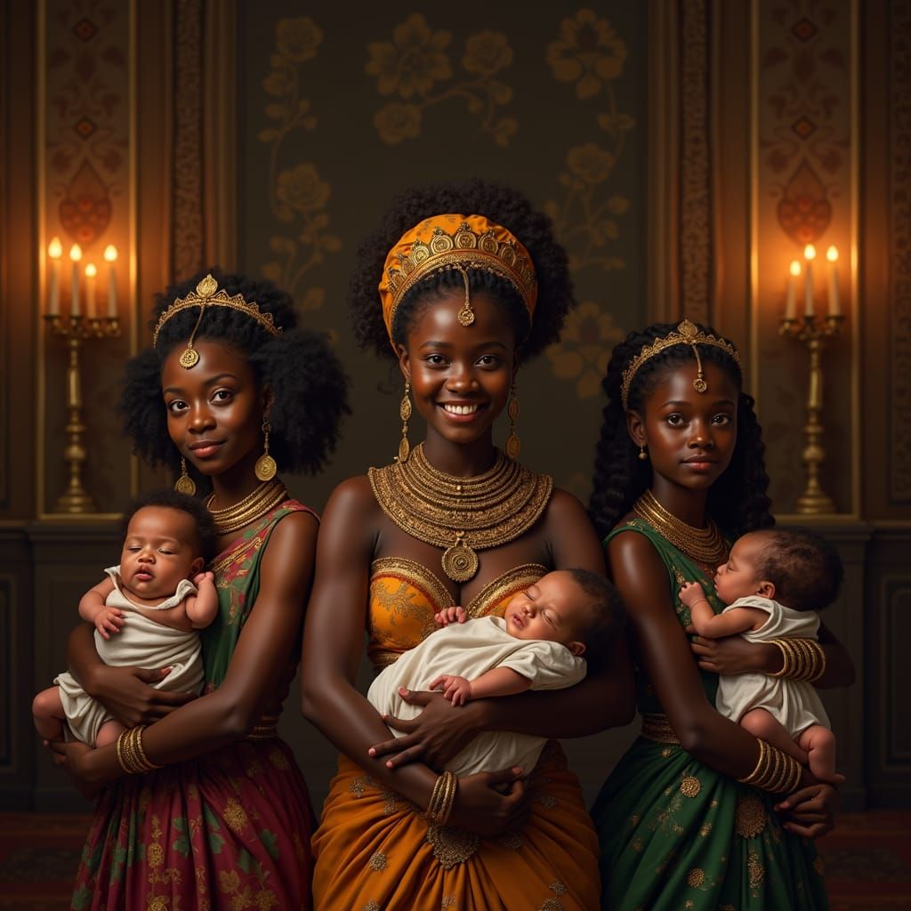 African Queens: A Blend of Joy and Sorrow