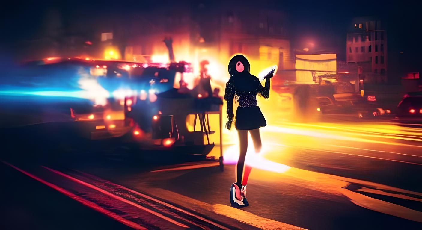 Steampunk Portrait in Cafe with Bokeh Effect