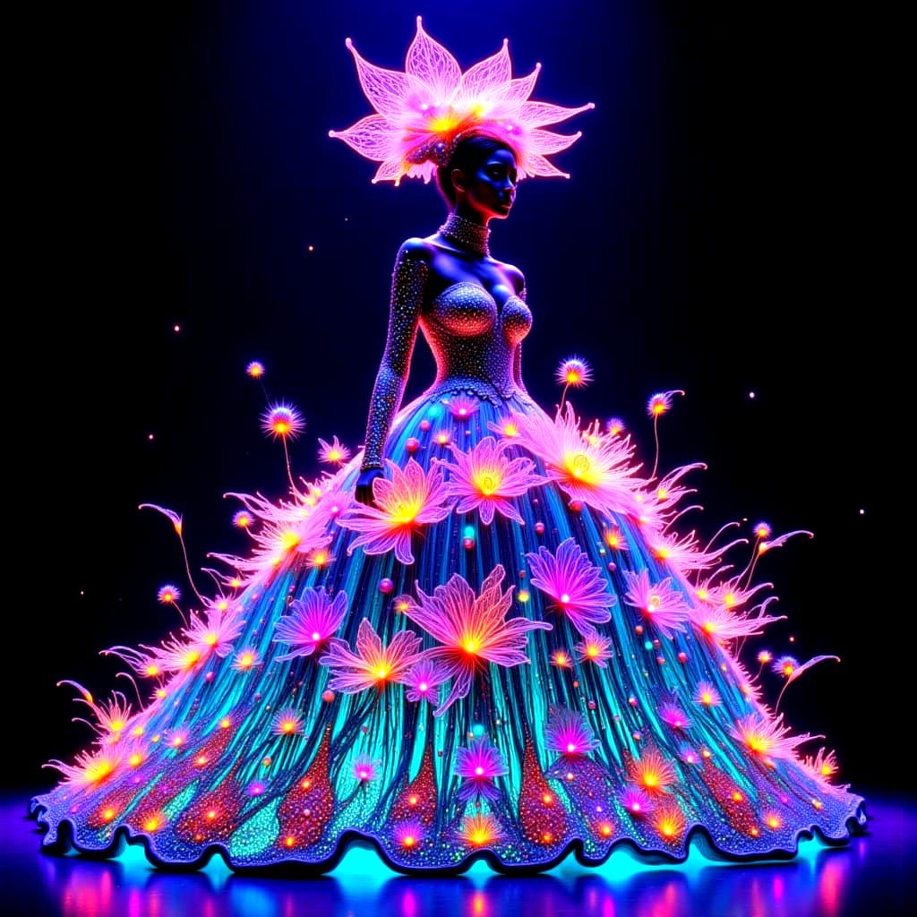 Bioluminescent Ballgown