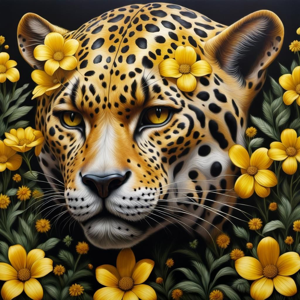 Stellar Jaguar on Island of Flowers