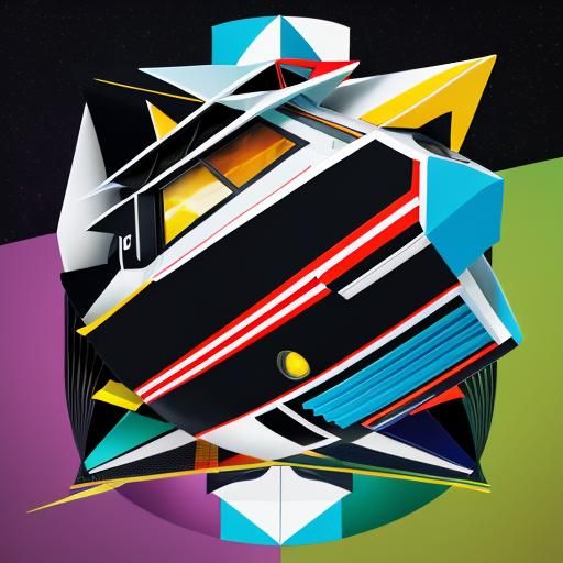 Gold Chrome Rolls-Royce Phantom: Cubist Art Deco