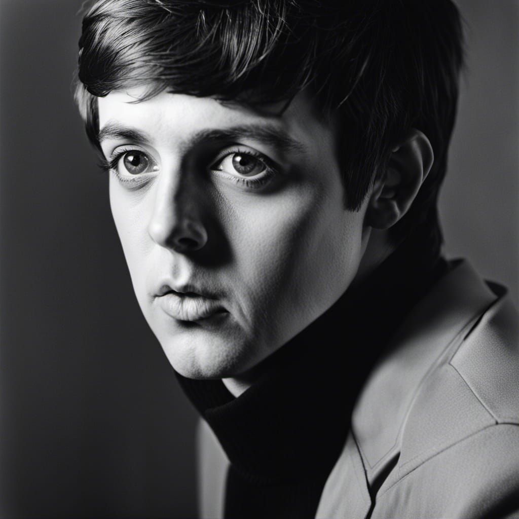 Vintage Music Portraits: Paul McCartney ๐๏ธ
