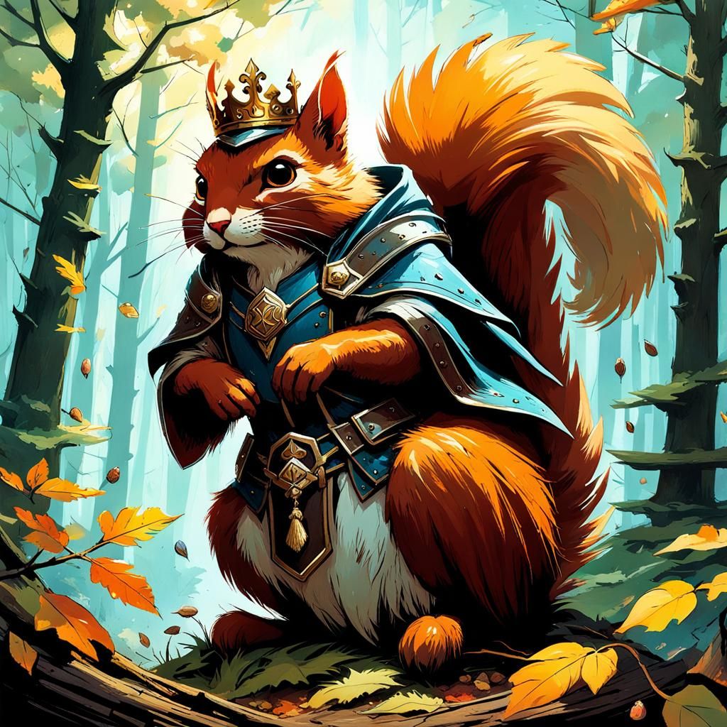 King Squirrel, High Lord of the Forest