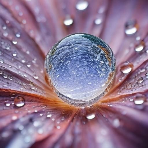 Bioluminescent Flower with Swirling Stripes: Hyperrealistic ...