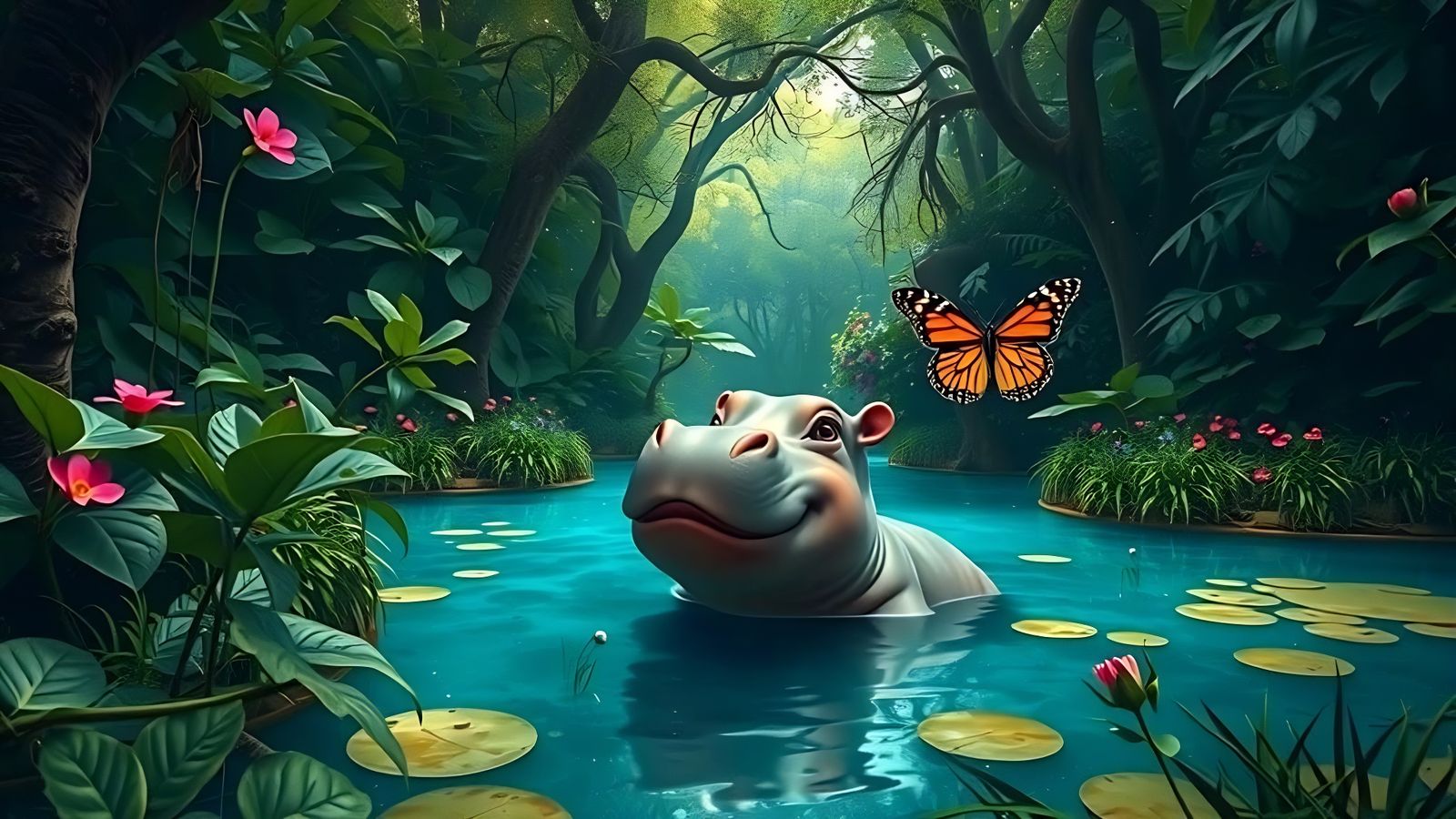 Horace the Happy Hippo 2❣