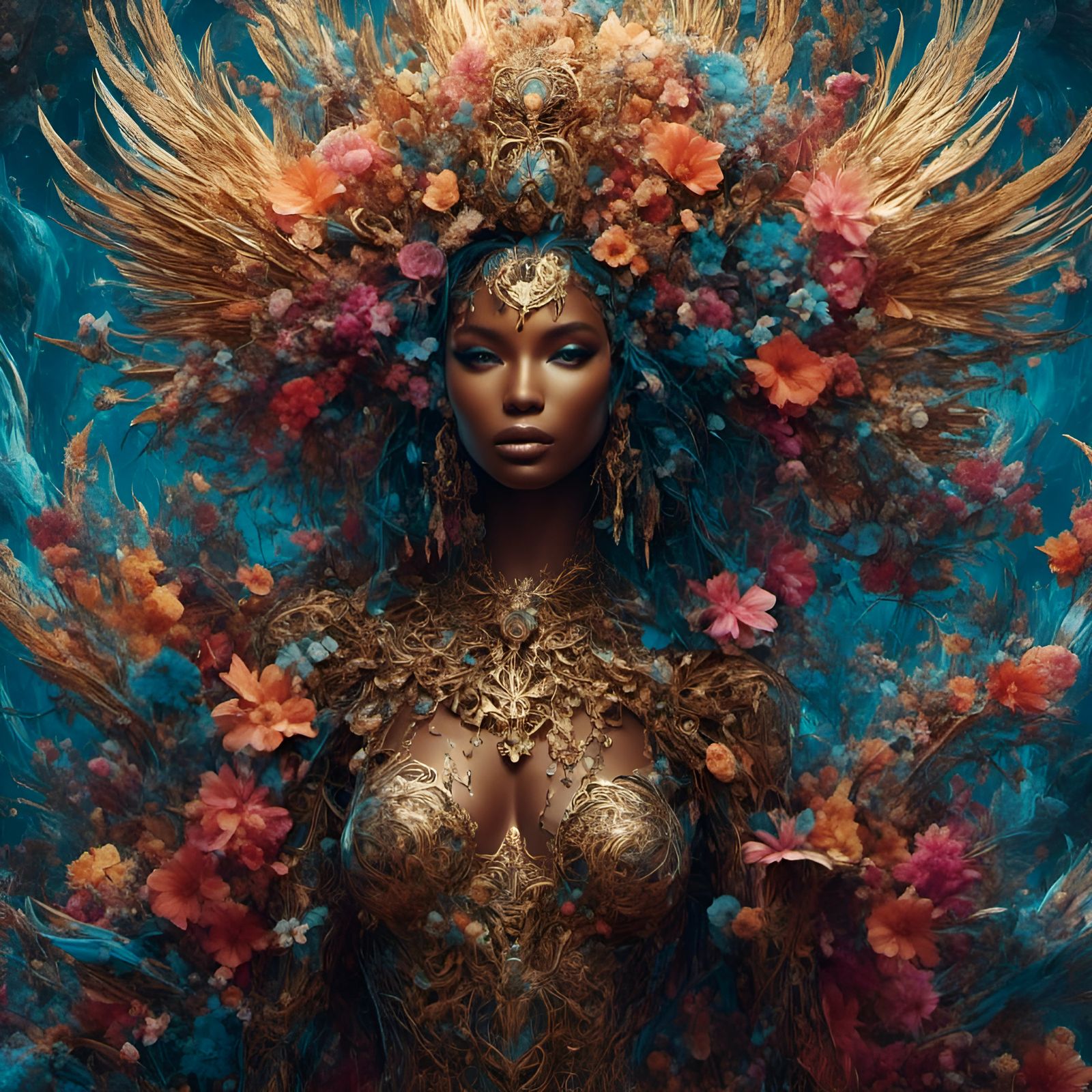 Hyperrealistic Close-Up Image