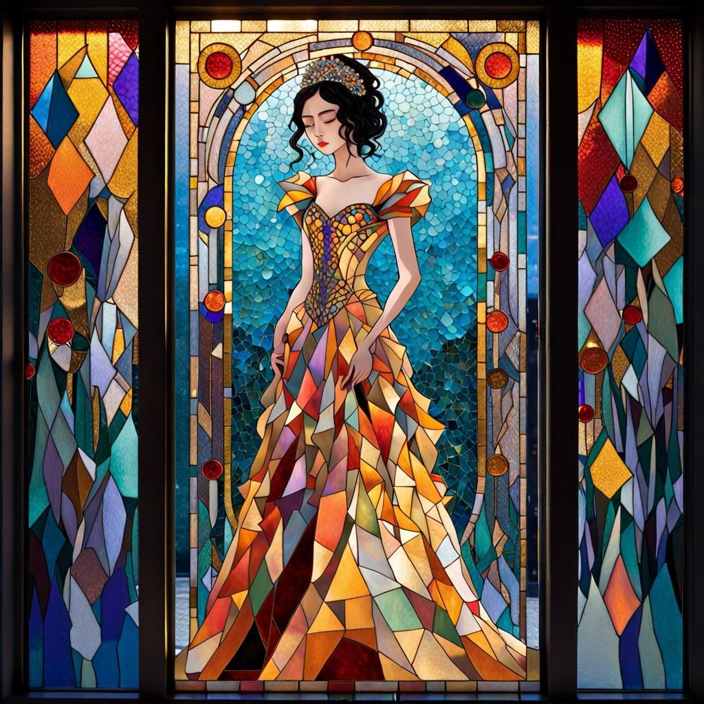 Quinceañera Fiesta in Gilded Mosaic Style