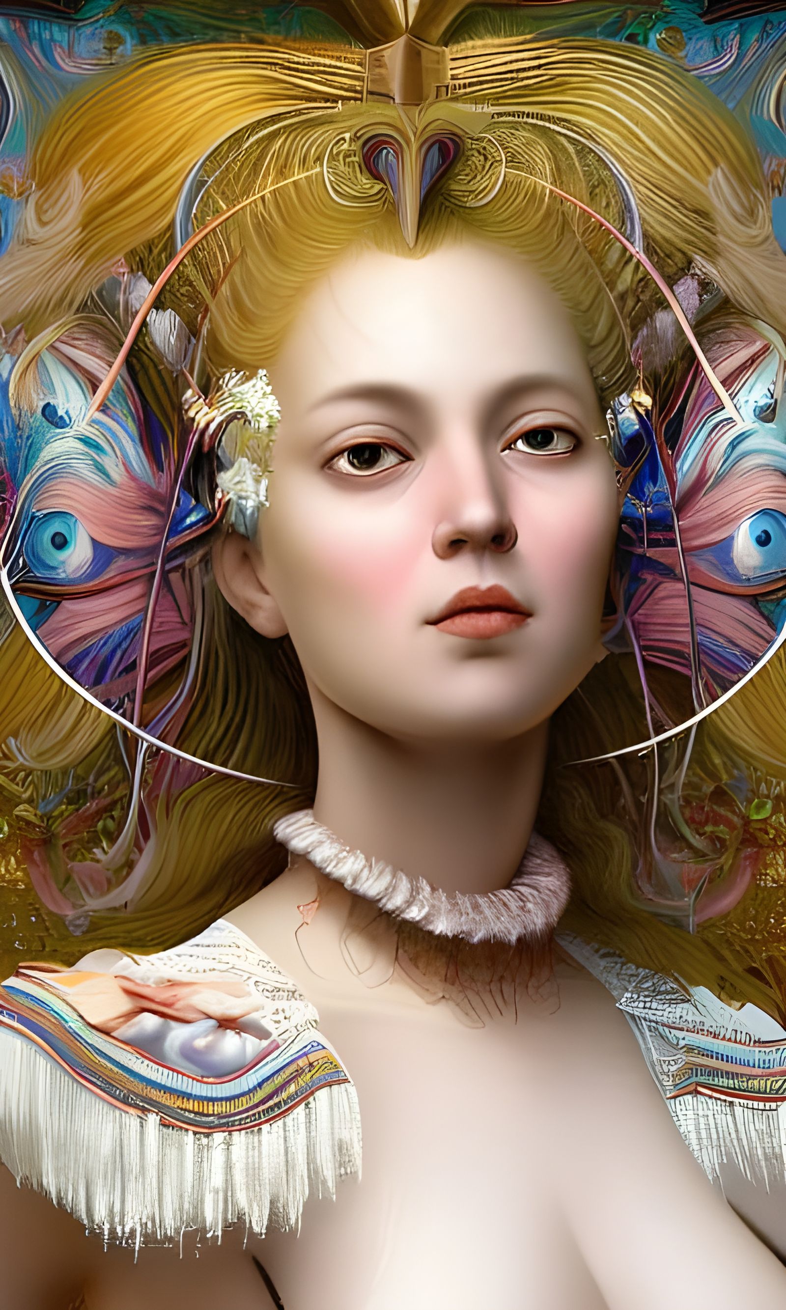 Hyperrealistic Painting of Love and Relationships