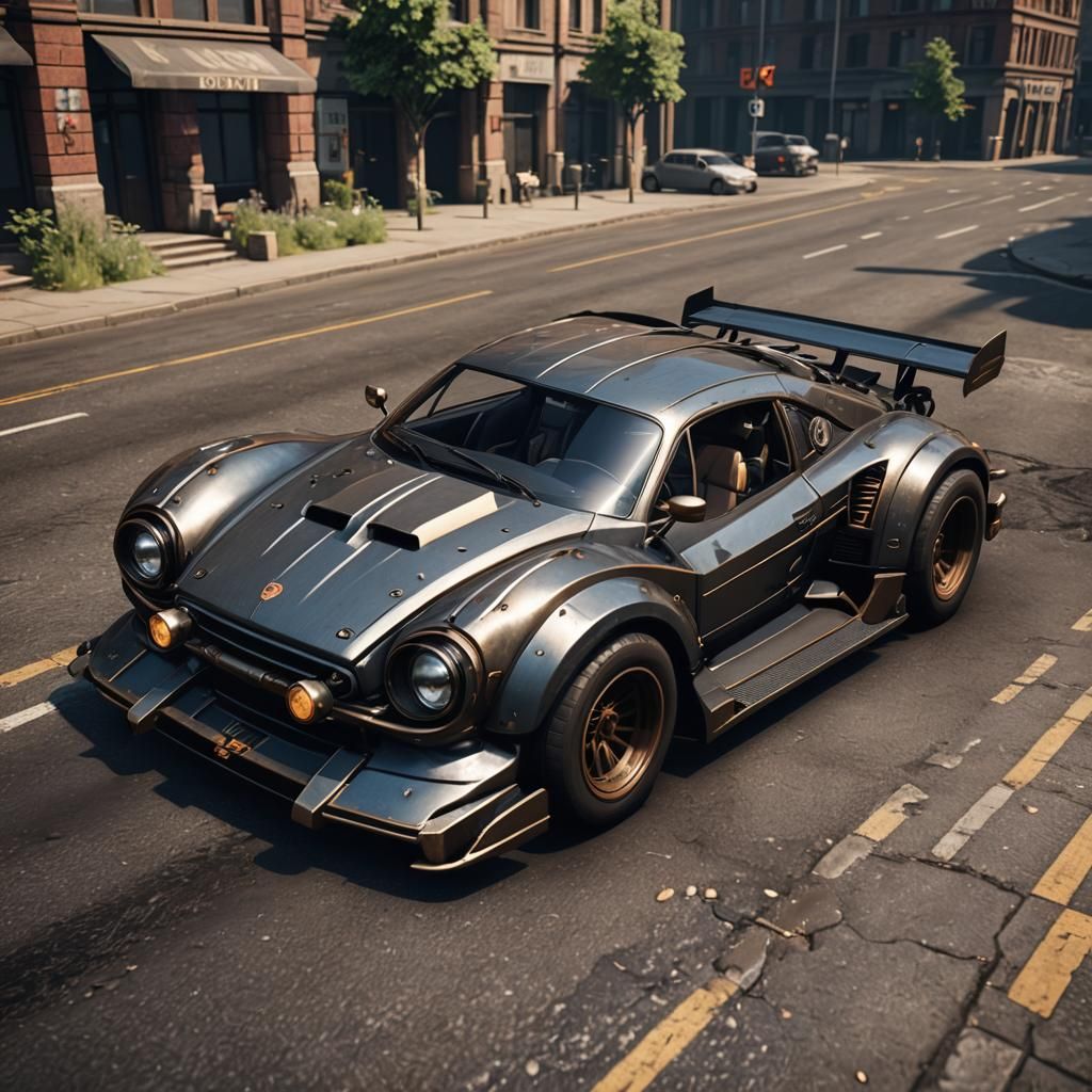 1999 Corbin Sparrow Car in 3D Style