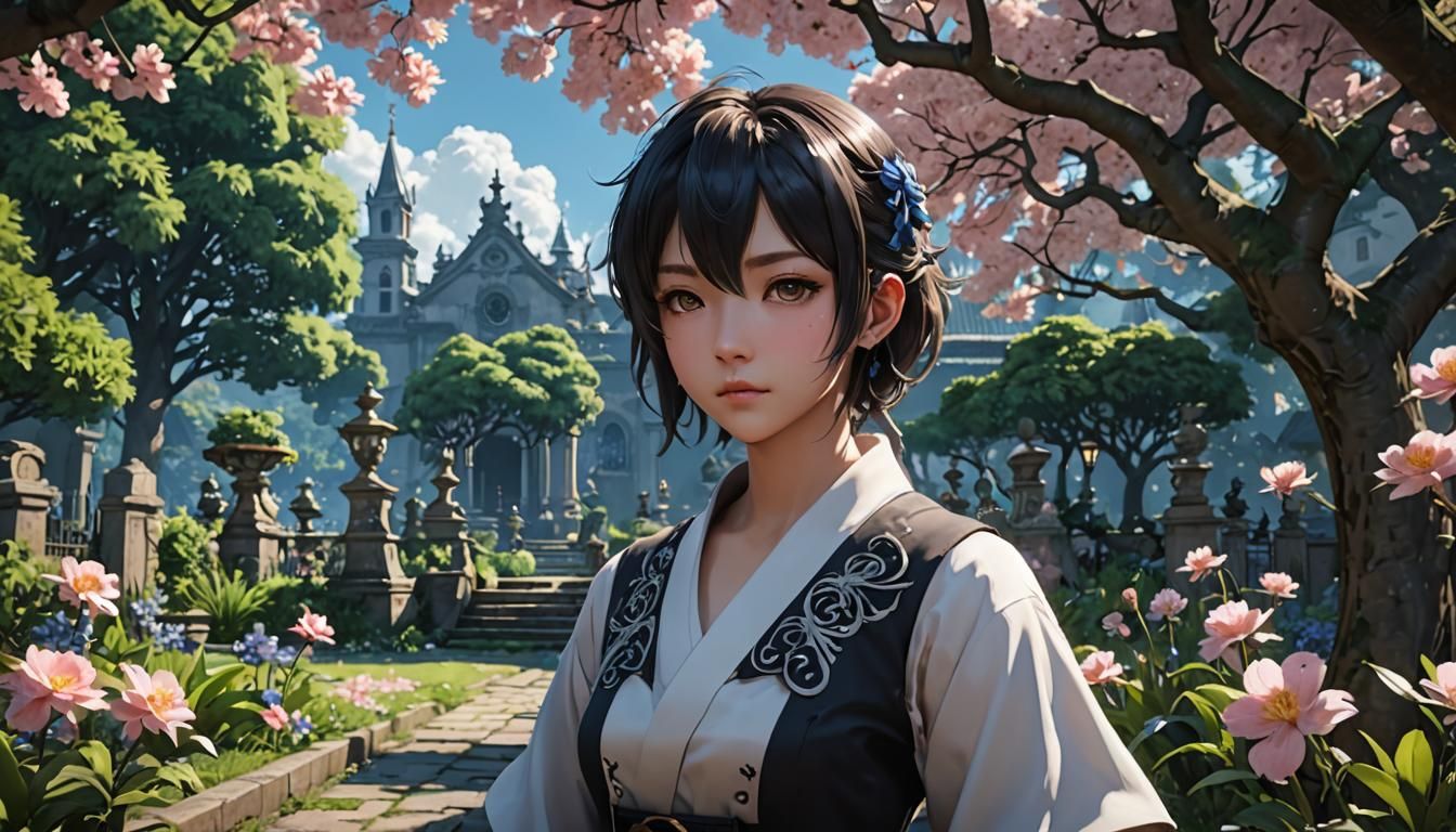 Garden of Good and Evil: 3D Anime Art