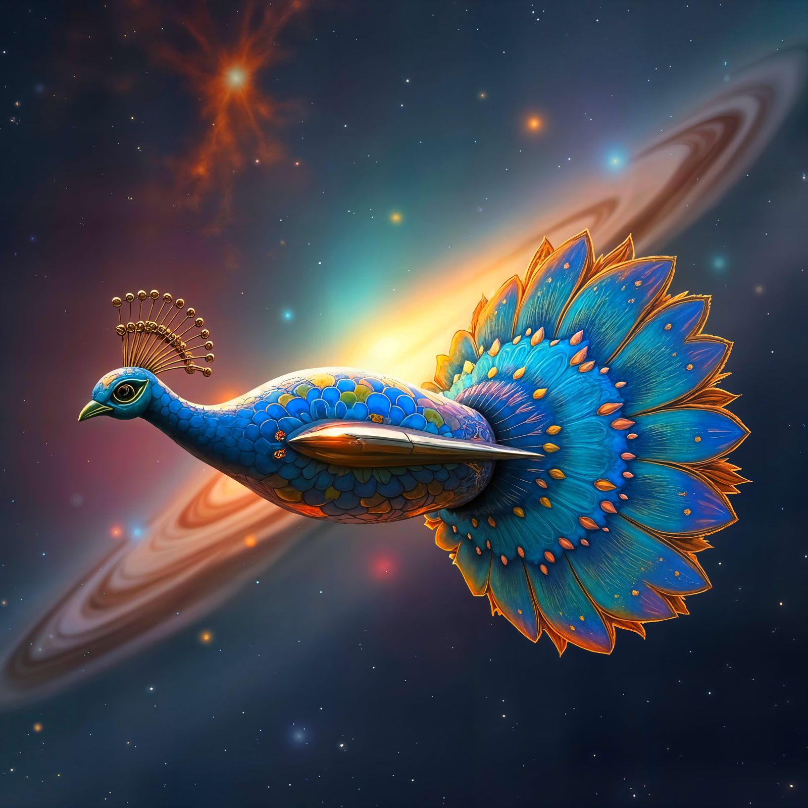 The Plume Drive revolutionized interstellar travel for the fowl of Pavo III.