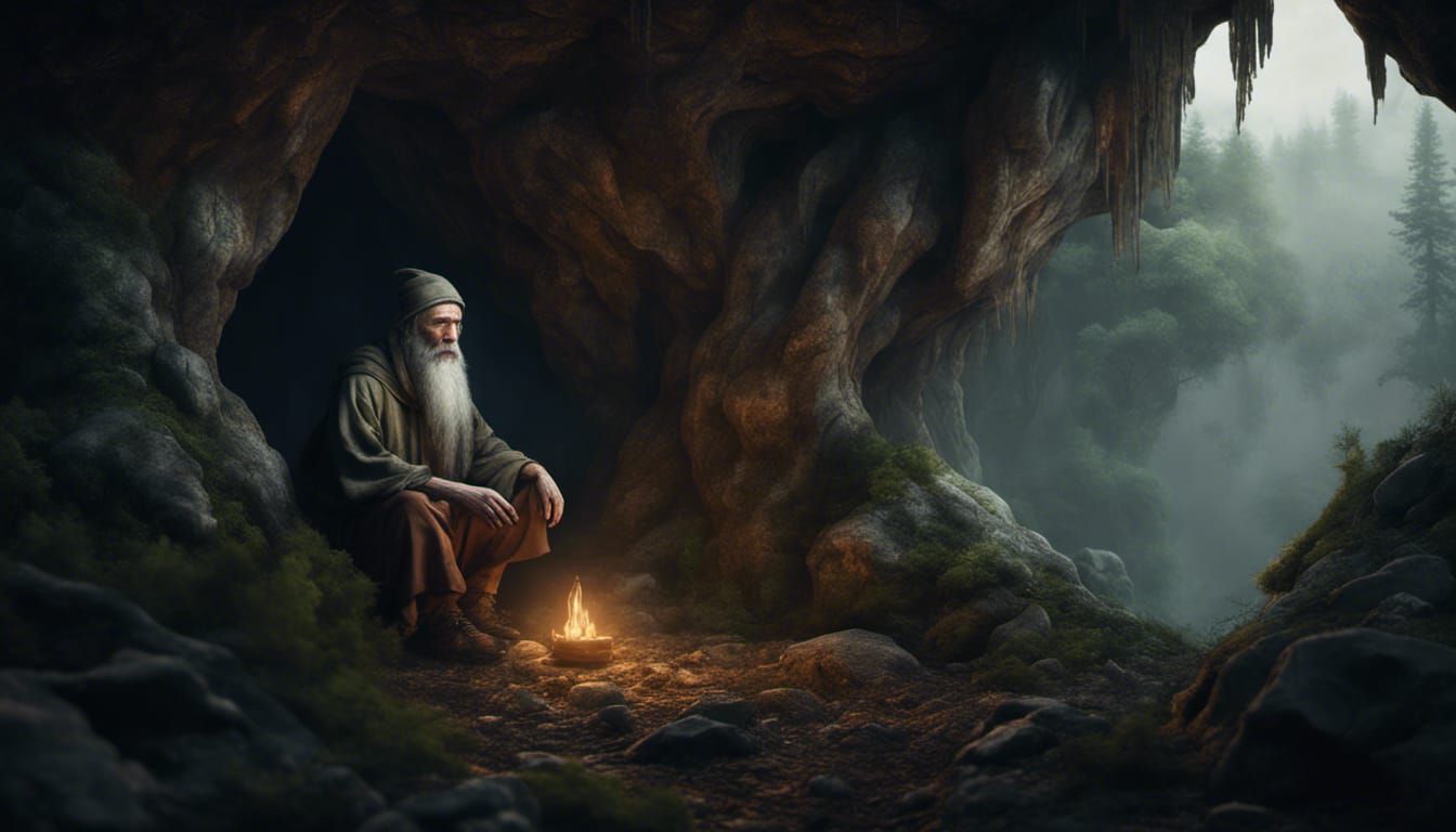 Old Man and the Cave