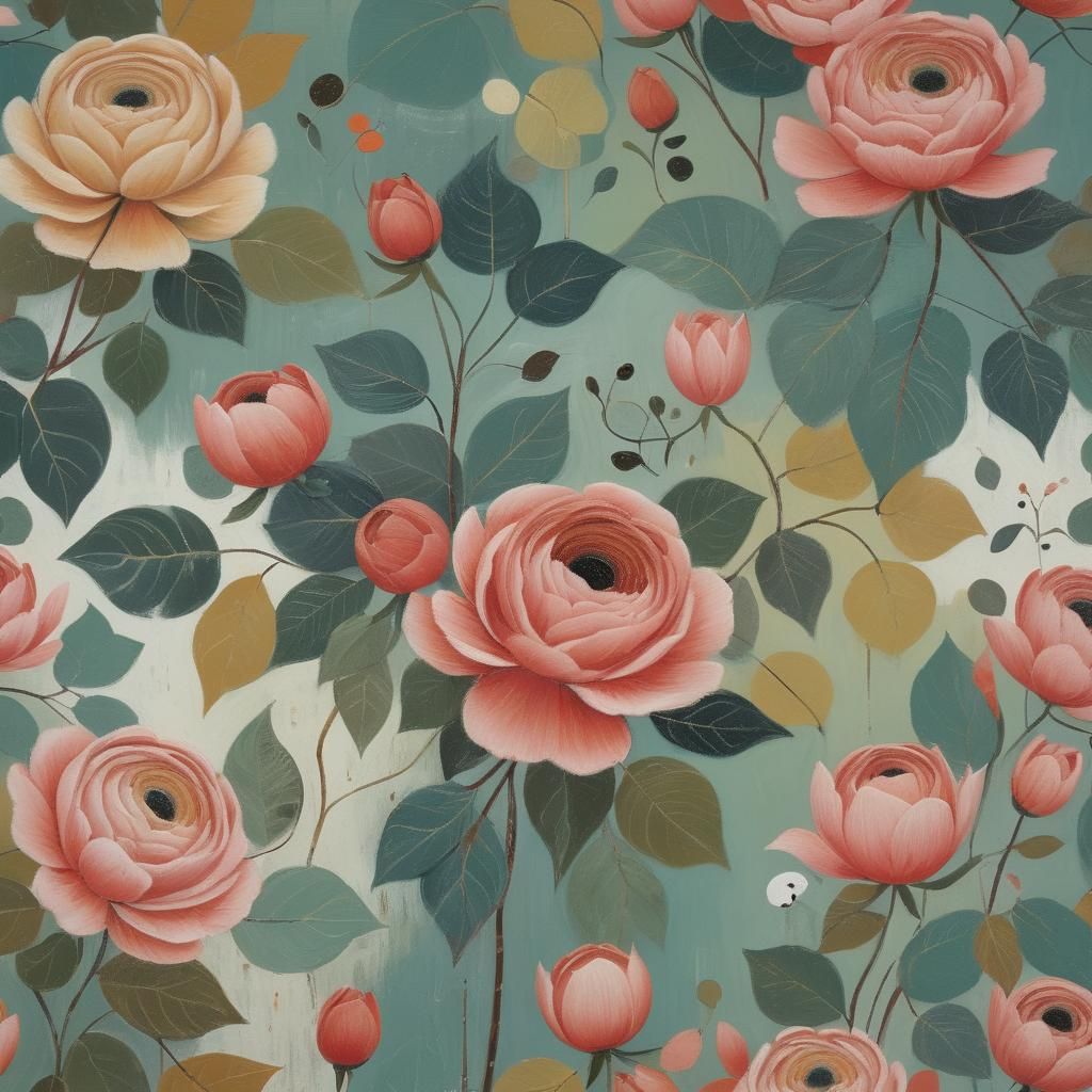 Artistic Fusion Inspired by Masters