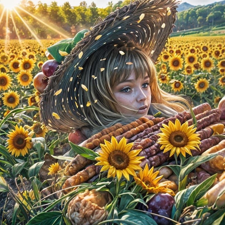 Farmstand with Fresh Produce and Dairy