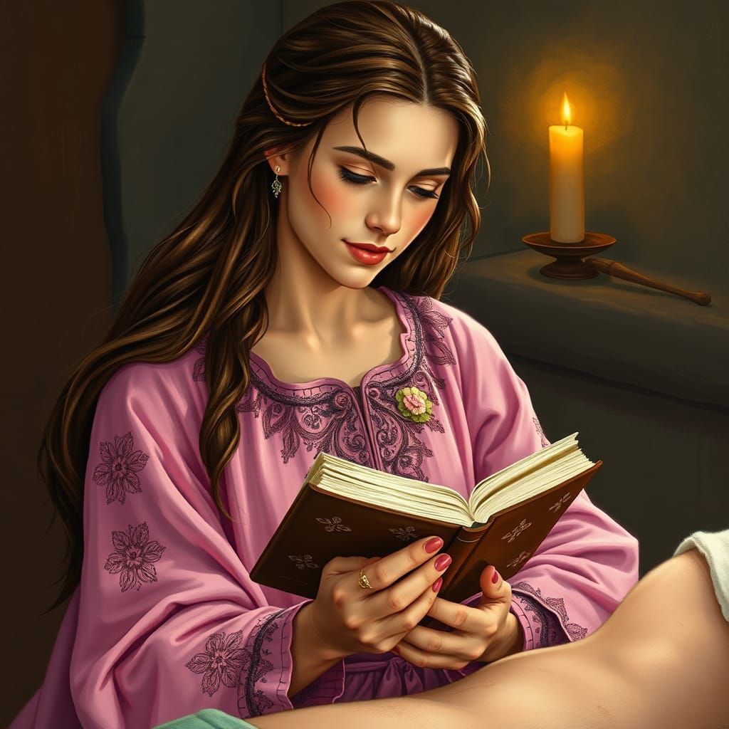 A fierce, compassionate medieval healer named Elyse. She'd b...