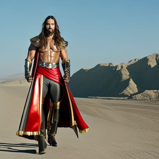 Powerful Supervillain Portrait in Expressionist 3D Animation