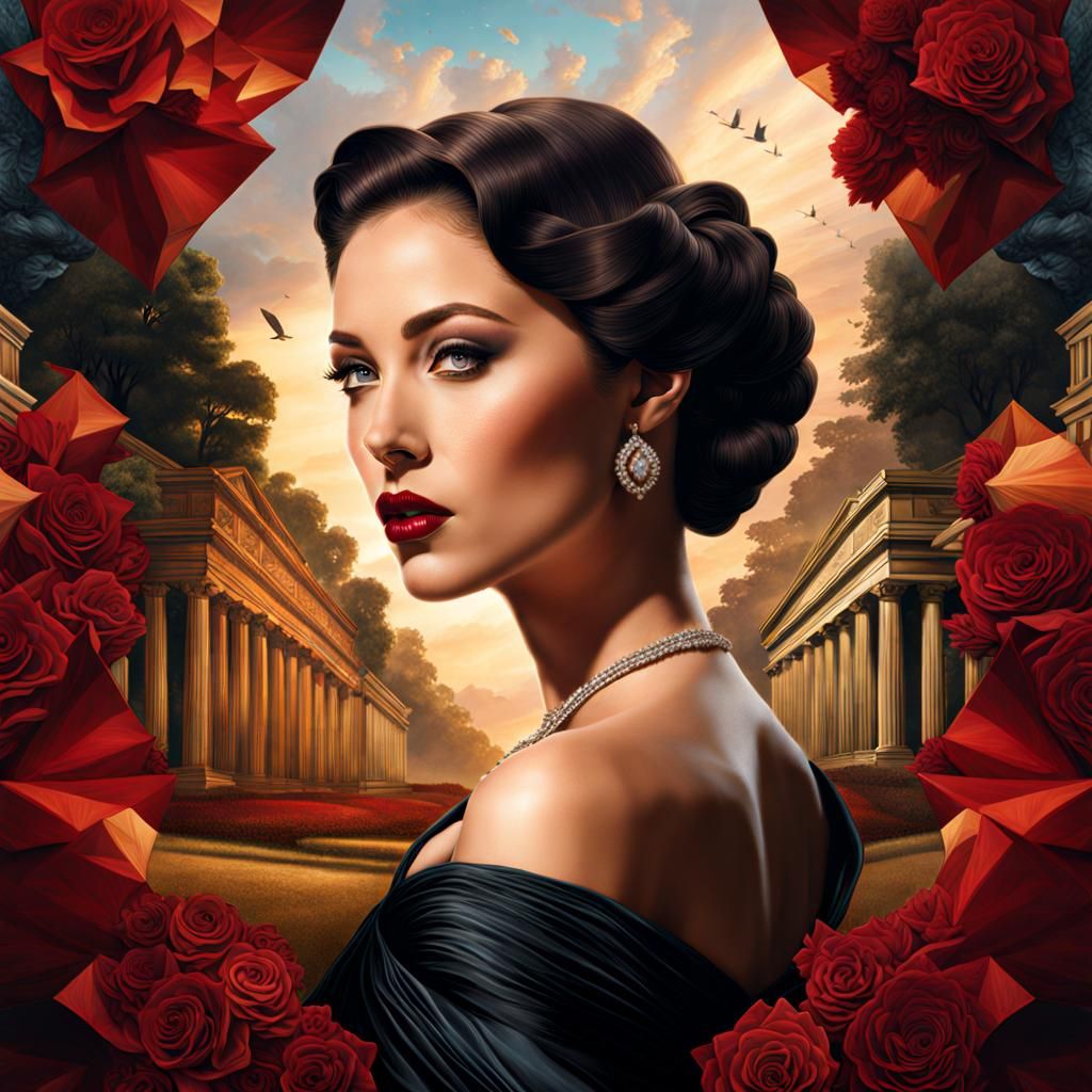 Fragmented Portrait Reveals Multiple Perspectives