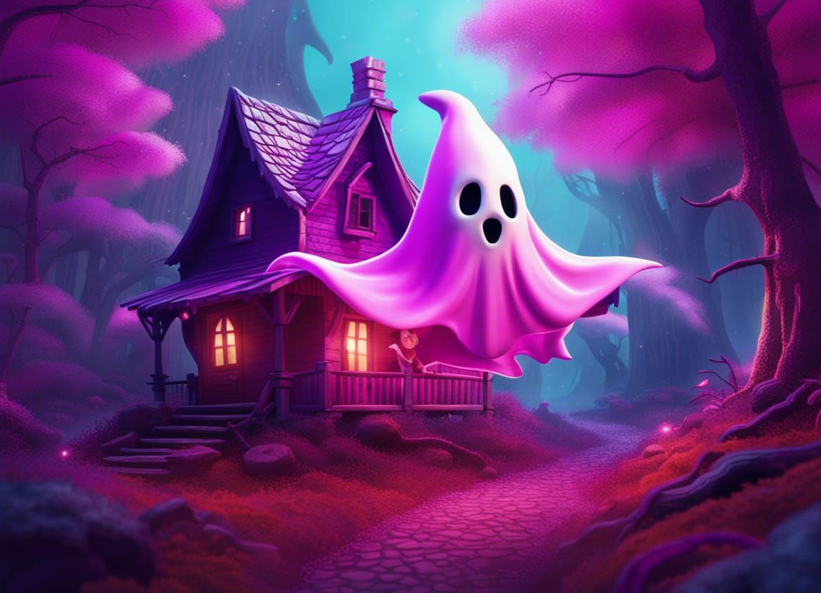 Happy ghost