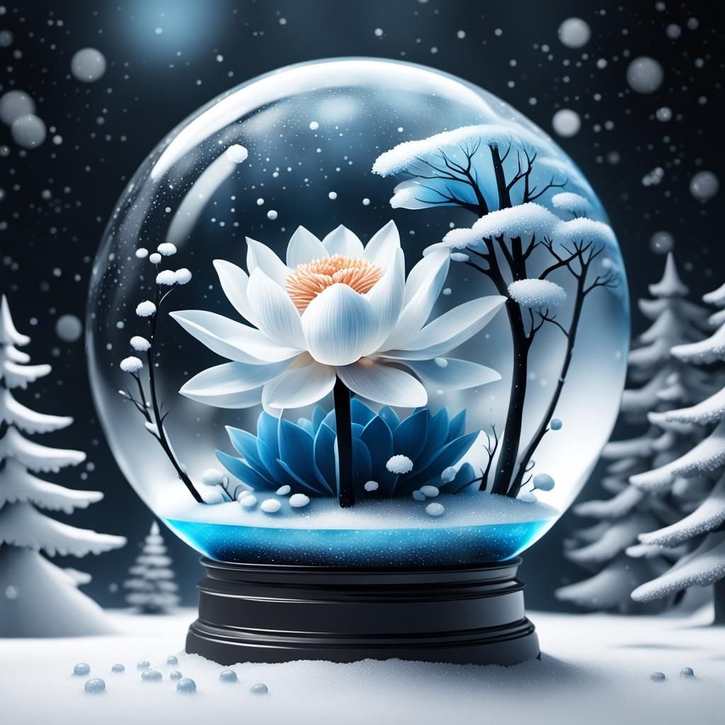 Zen Snow Globe