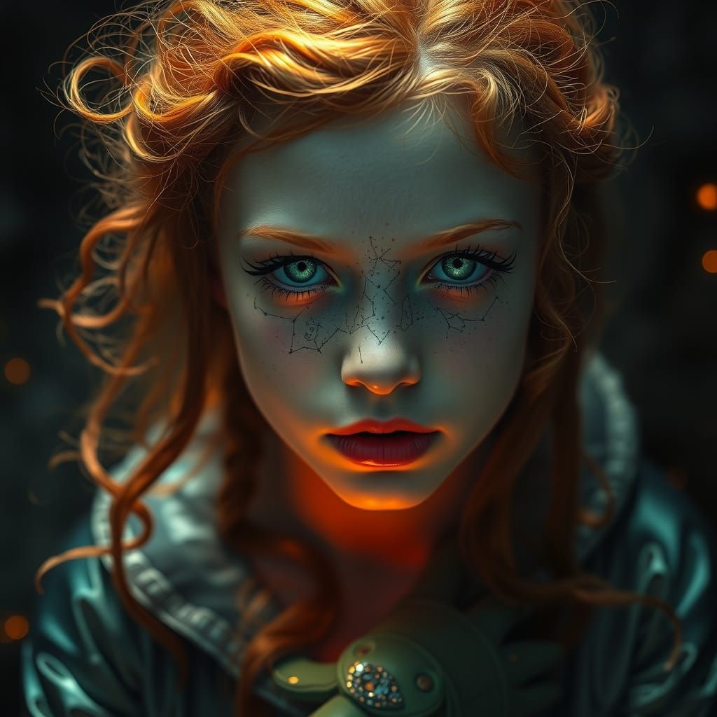 Ginger Oracle of the Fractal Cosmos