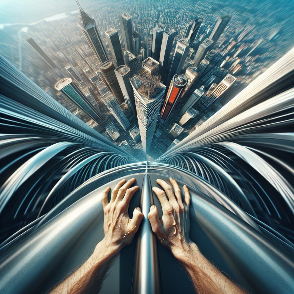 Vertigo: Dizzying Heights on a Curvilinear Skyscraper